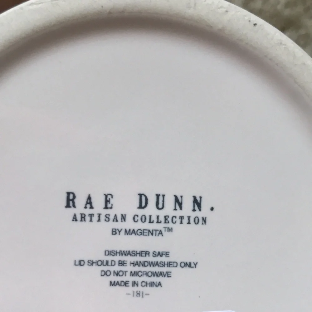 NWT RAE DUNN SUGAR & CEREAL CANISTER Cellar Wood